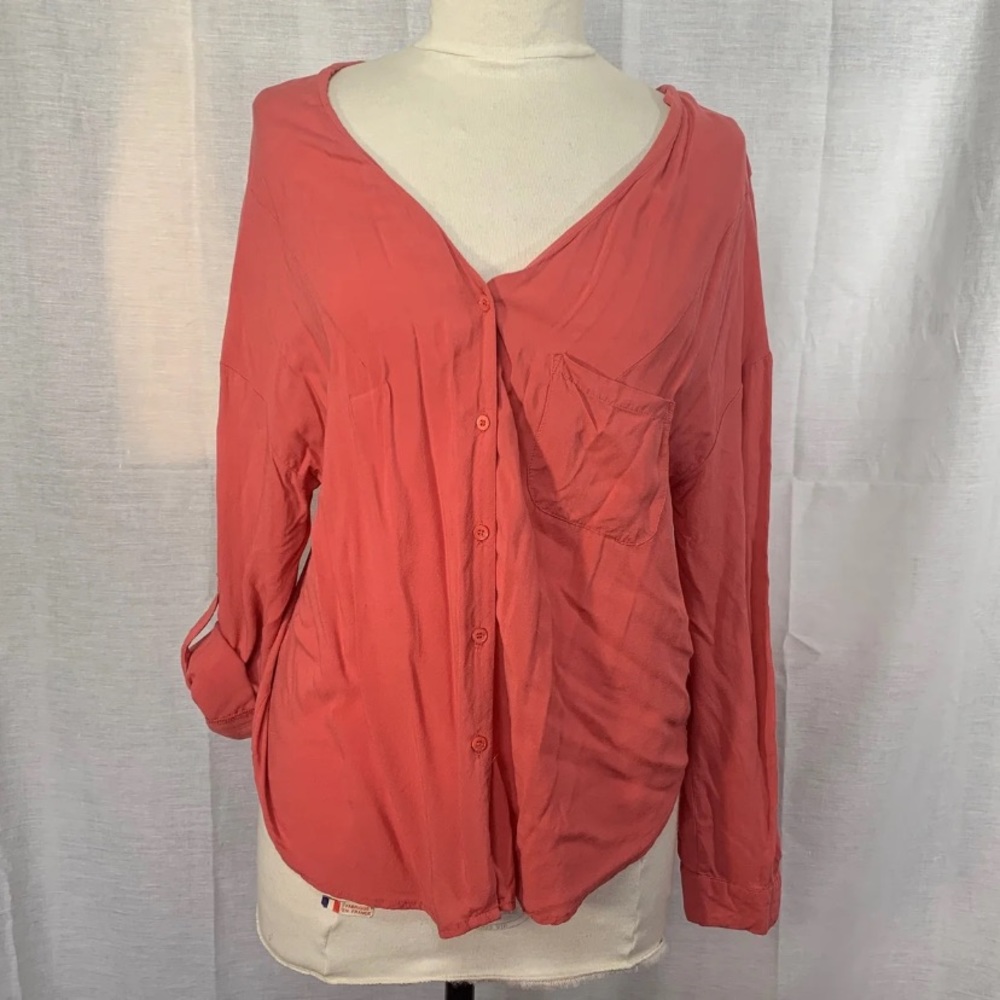 I Love H81 Pink Salmon Blouse